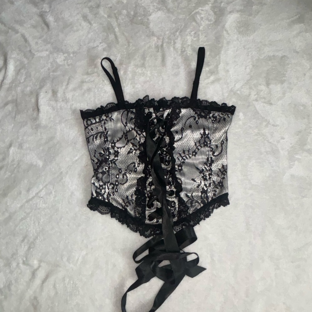 Dolls Kill, widow, nightshade Lace-Up Corset
